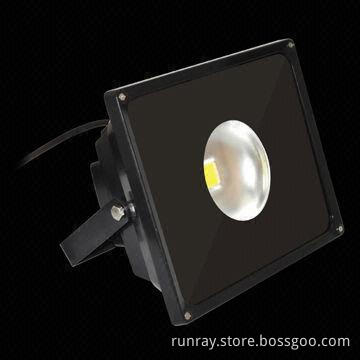 Outdoor LED Floodlight with 50W Power and 50,000 Hours Lifespan